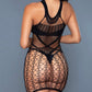 Fantasy Night Bodystocking Mini Dress