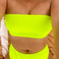 Neon Bikini Top