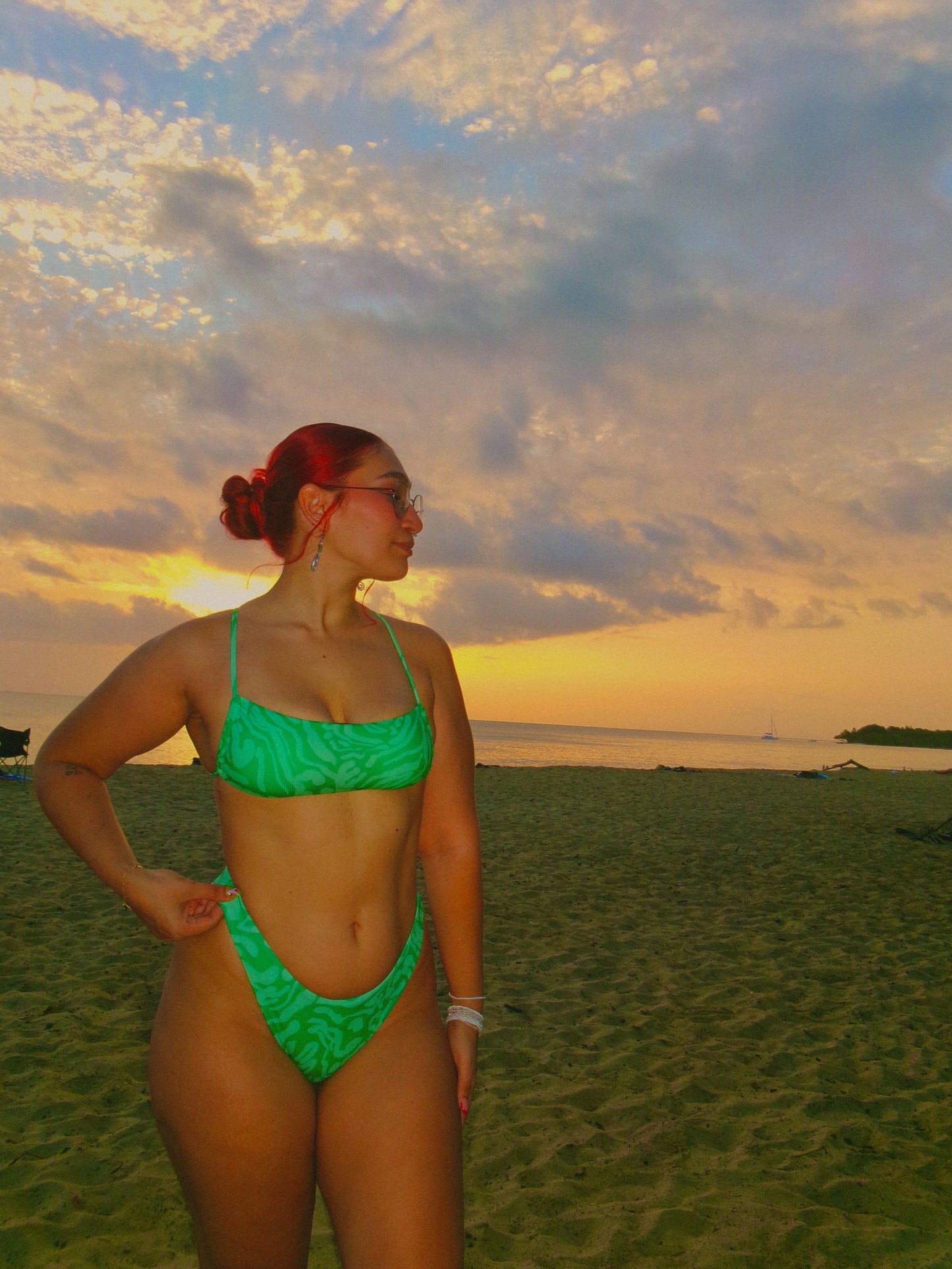Rayas Bikini Bottom