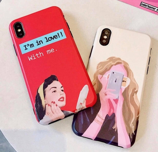 I’m in love!! With me. Phone Case