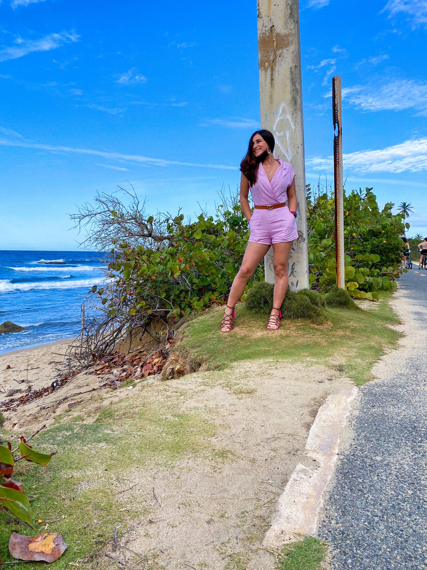 Lilac Romper