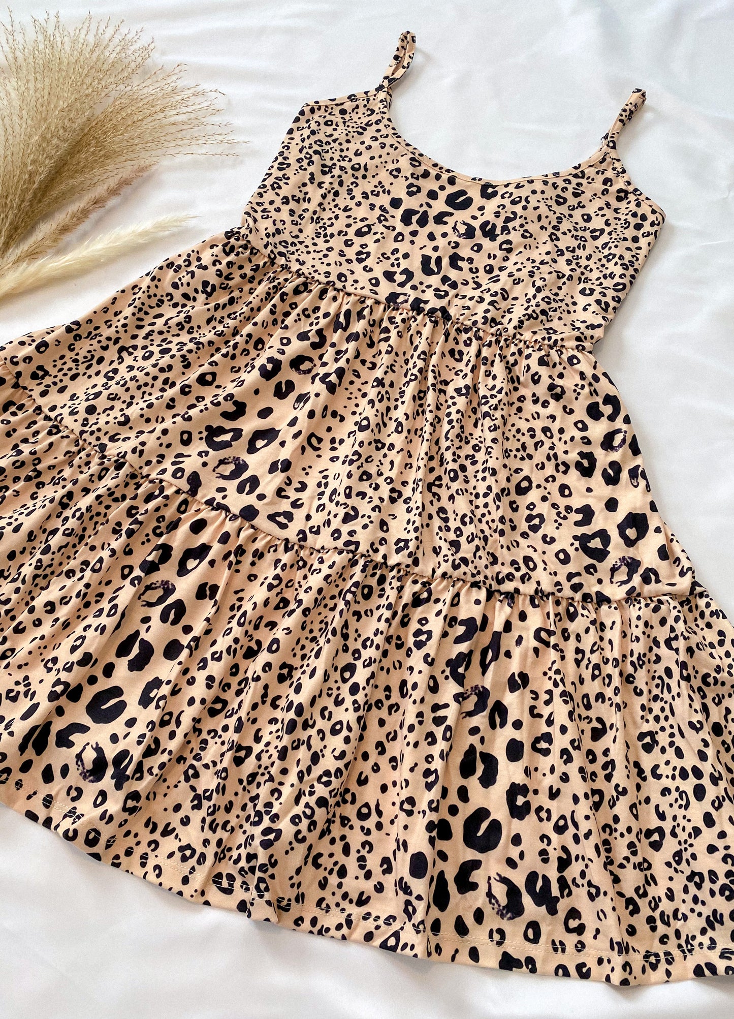 Leopard Nude dress