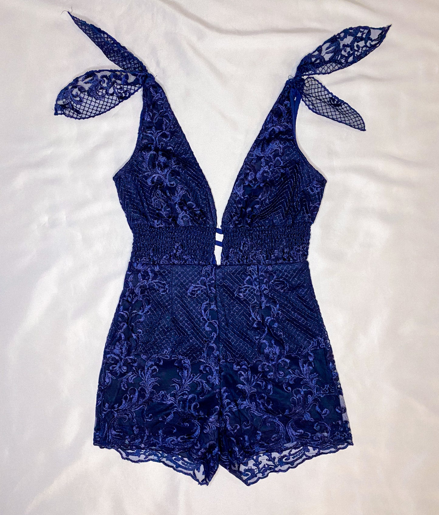 Detailed Elegance Romper