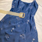 Indigo Embroidered Dress