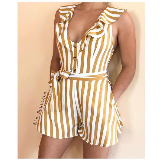 Gorgeous Mustard Romper