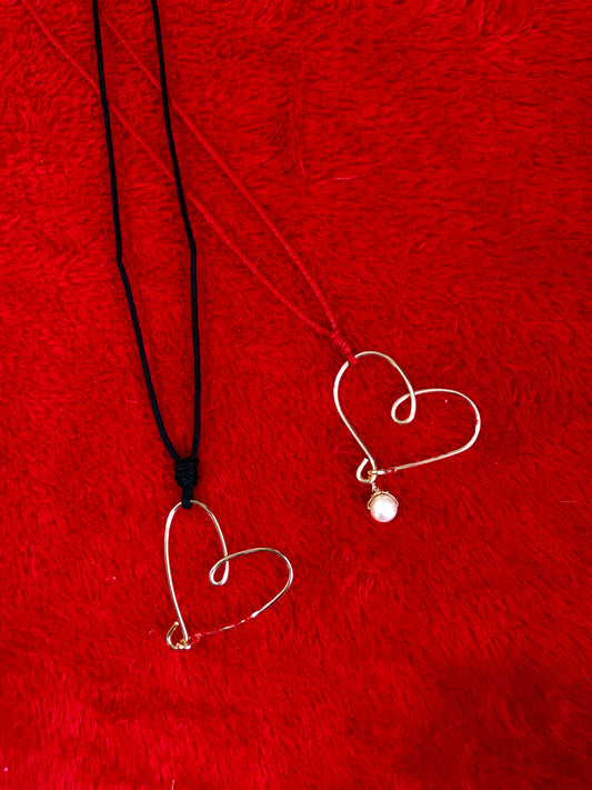 Hearts Adjustable Necklace