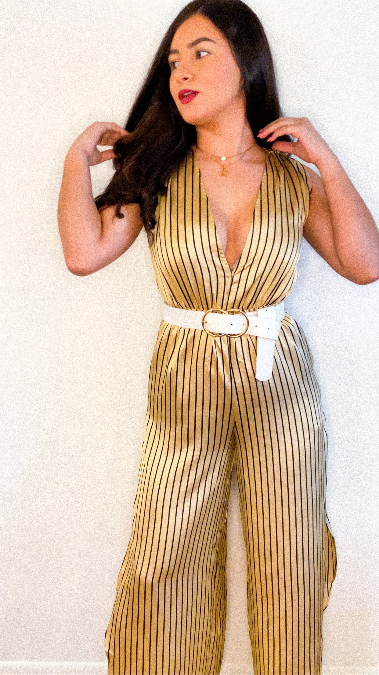 Gold Jumpsuit