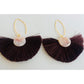 Fan Tassel Earrings